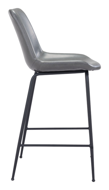 Byron Counter Stool Gray Counter Stools TriadCommerceInc   