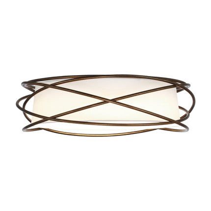 20" Modern Brown LED Flush Mount Ceiling Light Indoor Home Decor > Lighting > Ceiling Lights TriadCommerceInc Brown
