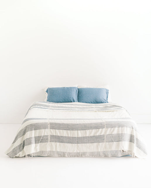 3 Panel Dotted Cotton Blanket Bedding TriadCommerceInc   