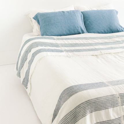 3 Panel Dotted Cotton Blanket Bedding TriadCommerceInc   