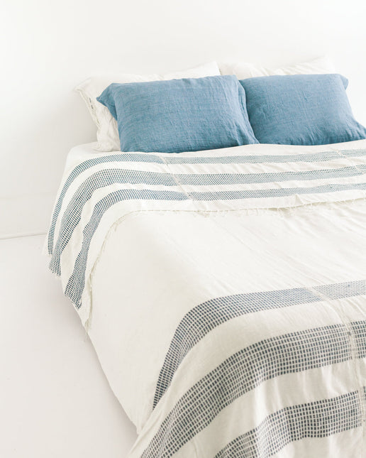 3 Panel Dotted Cotton Blanket Bedding TriadCommerceInc   