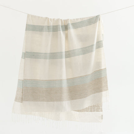 Camden Handwoven Cotton Throw Blanket Blankets TriadCommerceInc   