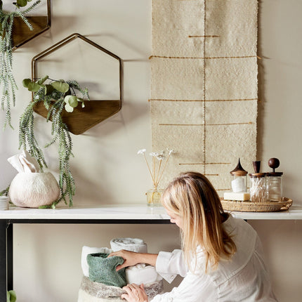 Compass Handwoven Cotton Wall Hanging Wall Décor TriadCommerceInc