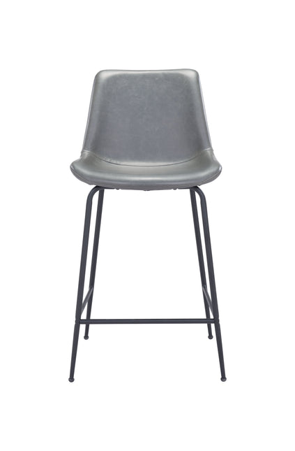 Byron Counter Stool Gray Counter Stools TriadCommerceInc   