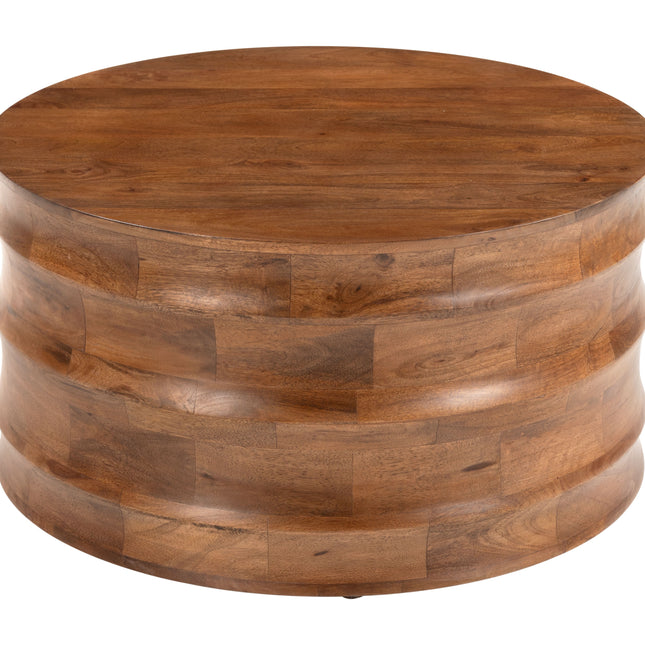 Antium Coffee Table Walnut Coffee Tables TriadCommerceInc   