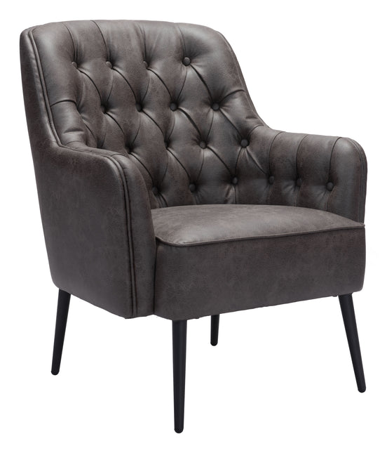 Tasmania Accent Chair Vintage Black Chairs TriadCommerceInc Default Title