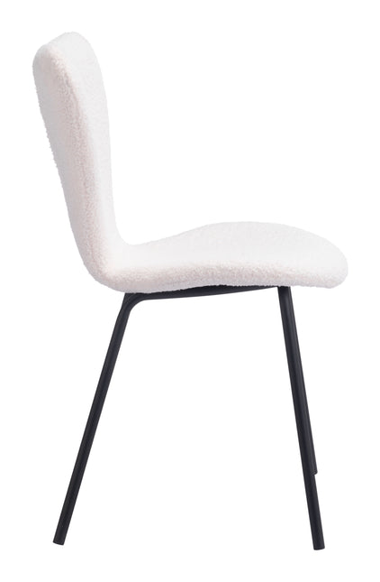 Thibideaux Dining Chair (Set of 2) Ivory Chairs TriadCommerceInc   