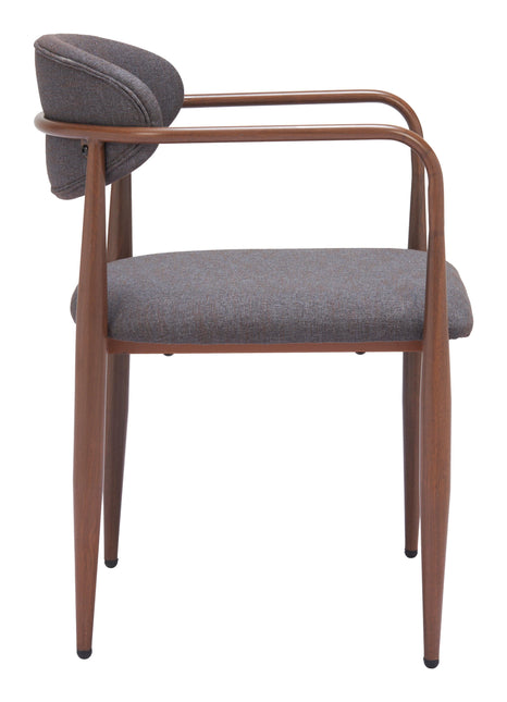 Zens Dining Chair (Set of 2) Truffle Gray Chairs TriadCommerceInc   