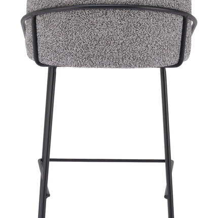 Jambi Barstool (Set of 2) Black & White Barstools TriadCommerceInc   
