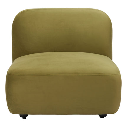 Biak Middle Chair Green Sofas TriadCommerceInc   