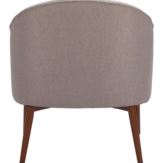 Carter Accent Chair Gray Chairs TriadCommerceInc   