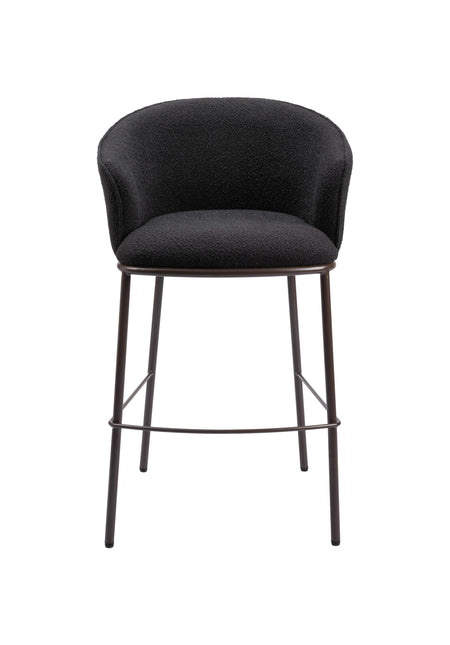 Essen Barstool Black & Bronze Barstools TriadCommerceInc   