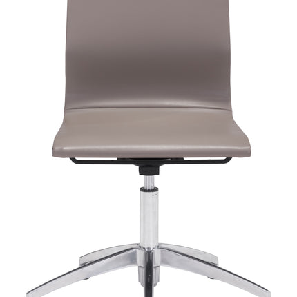 Glider Conference Chair Taupe Chairs TriadCommerceInc   