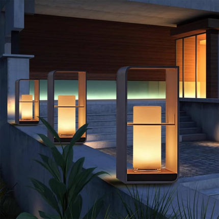 Solar powered LED Path Light Landscape Pathway Lighting TriadCommerceInc   