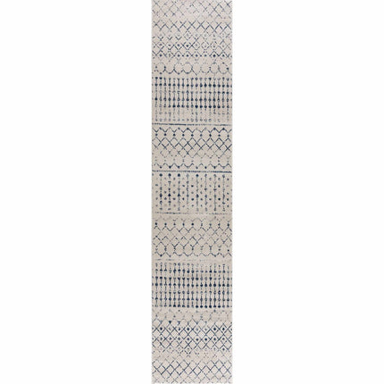 Tigrican Blue 2332 Area Rug Rugs TriadCommerceInc 2'7" x 10' Runner