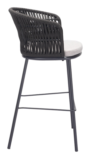 Freycinet Barstool Black Seating TriadCommerceInc   