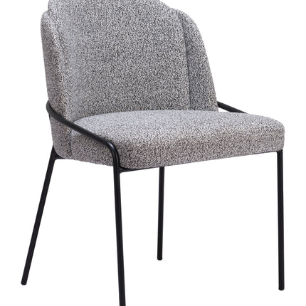 Jambi Dining Chair (Set of 2) Black & White Chairs TriadCommerceInc Default Title  