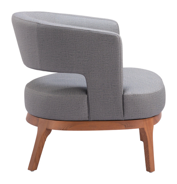 Penryn Accent Chair Slate Gray Chairs TriadCommerceInc