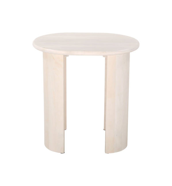 Risan Side Table Natural Side Tables TriadCommerceInc   