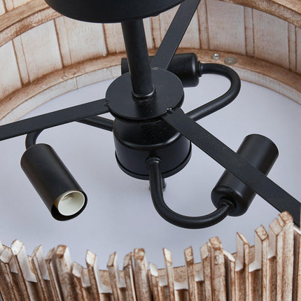 3-Light Farmhouse LED Flush Mount Ceiling Light Home Decor > Lighting > Ceiling Lights TriadCommerceInc