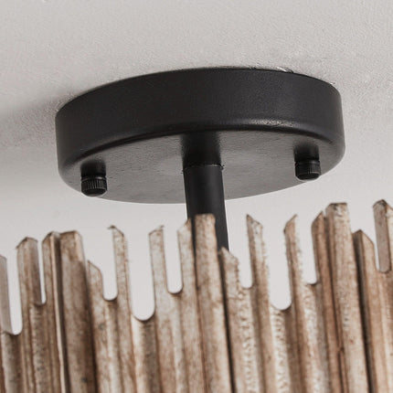 3-Light Farmhouse LED Flush Mount Ceiling Light Home Decor > Lighting > Ceiling Lights TriadCommerceInc