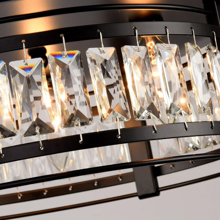 3-Light Modern Crystal Flush Mount Ceiling Light Fixture Home Decor > Lighting > Ceiling Lights TriadCommerceInc