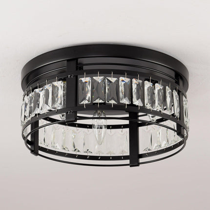 3-Light Modern Crystal Flush Mount Ceiling Light Fixture Home Decor > Lighting > Ceiling Lights TriadCommerceInc