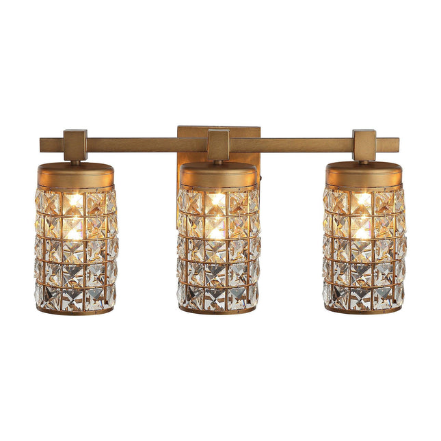 3-Light Modern Golden Wall Light for Elegant Spaces Home Decor > Lighting > Wall Lighting > Wall Sconces TriadCommerceInc Golden