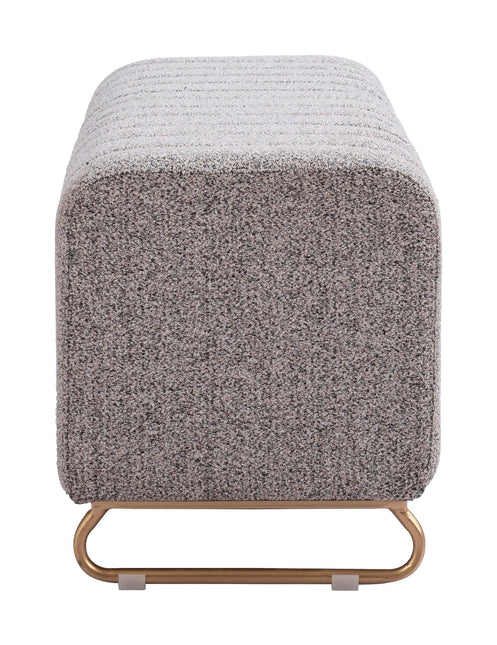 Pender Bench Stone Gray Benches TriadCommerceInc   