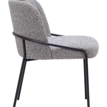 Jambi Dining Chair (Set of 2) Black & White Chairs TriadCommerceInc   