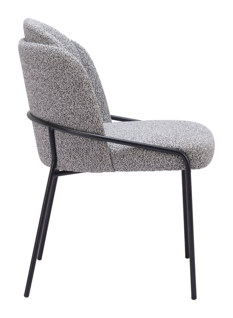 Jambi Dining Chair (Set of 2) Black & White Chairs TriadCommerceInc   
