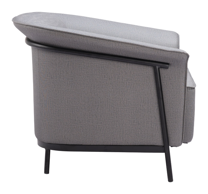 Burry Accent Chair Slate Gray Chairs TriadCommerceInc   