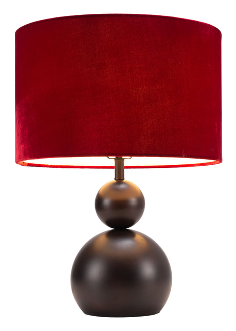 Shobu Table Lamp Red Home Decor > Lighting > Lamp > Table Lamps TriadCommerceInc Default Title