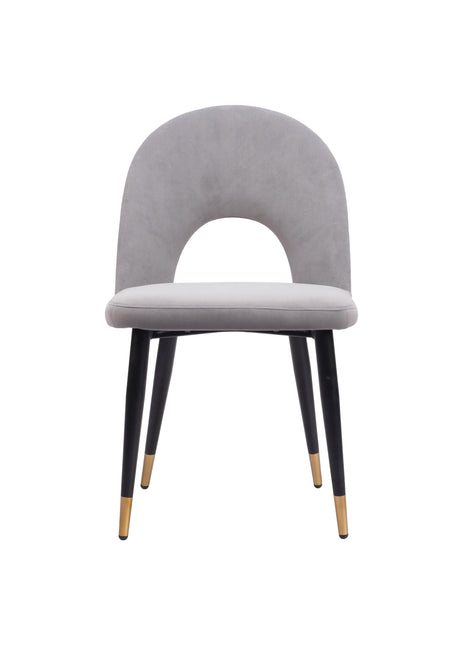 Menlo Dining Chair (Set of 2) Gray Chairs TriadCommerceInc   