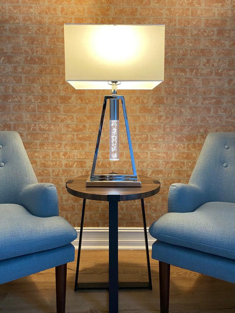 Modern Table Lamp Night Light With Crystal Tube Table Lamp TriadCommerceInc
