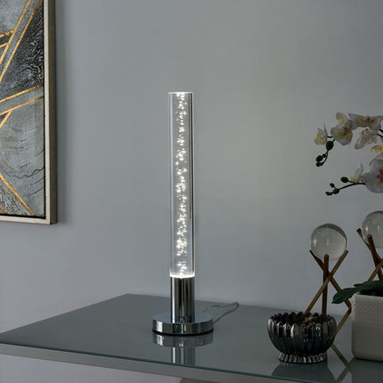 Acrylic Cylinder with Touch Switch Table Lamp 1 Light Home Decor > Lighting > Lamp > Table Lamps TriadCommerceInc