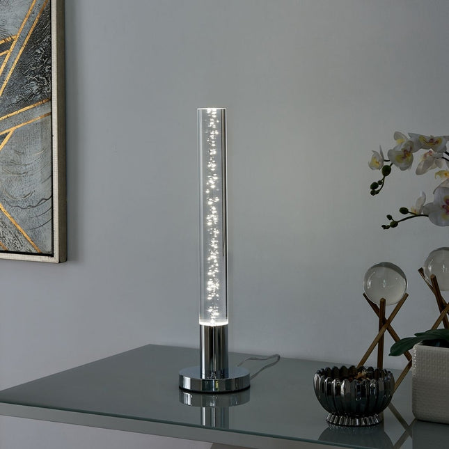 Acrylic Cylinder with Touch Switch Table Lamp 1 Light Home Decor > Lighting > Lamp > Table Lamps TriadCommerceInc