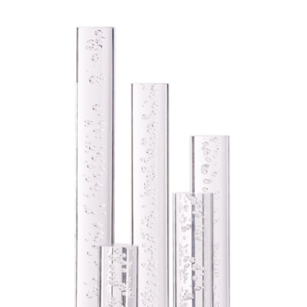 5 Acrylic Cylinder Table Lamp Chrome Modern Decor Home Decor > Lighting > Lamp > Table Lamps TriadCommerceInc