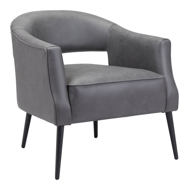 Berkeley Accent Chair Vintage Gray Chairs TriadCommerceInc Default Title