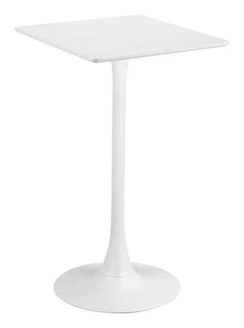 Valleta Bar Table White Tables TriadCommerceInc Default Title  