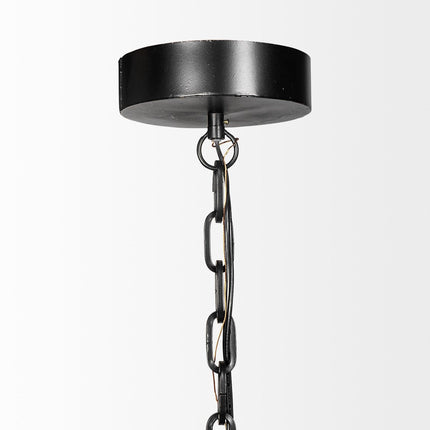 Industrial Black Metal Hanging Pendant Light Pendants TriadCommerceInc   