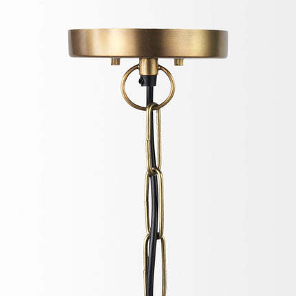 Gold Metal Sphere Pendant Hanging Light Pendants TriadCommerceInc   