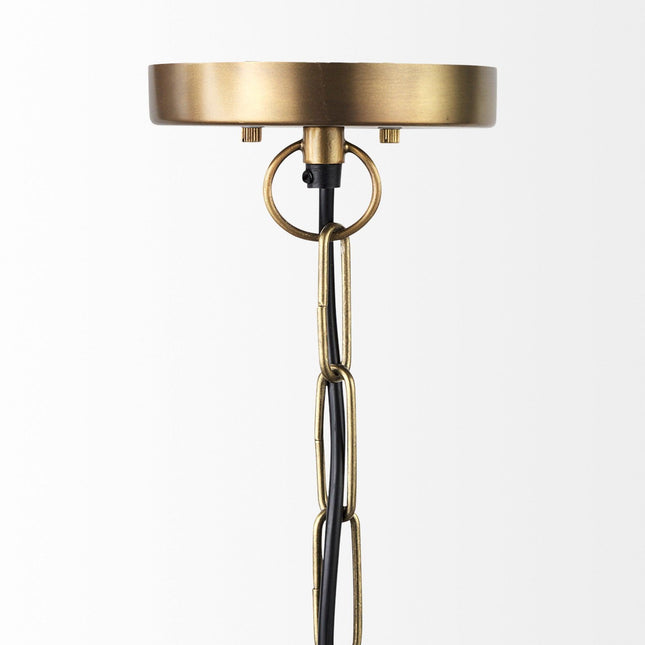 Gold Metal Sphere Pendant Hanging Light Pendants TriadCommerceInc   