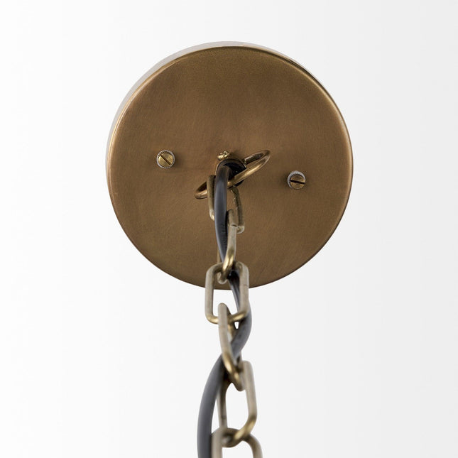 Gold Metal Sphere Pendant Hanging Light Pendants TriadCommerceInc   