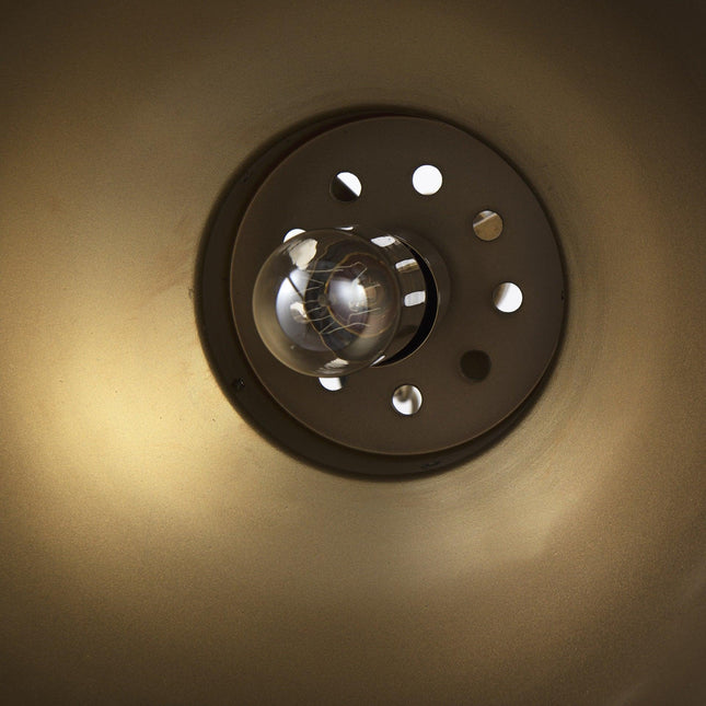 Gold Metal Sphere Pendant Hanging Light Pendants TriadCommerceInc   