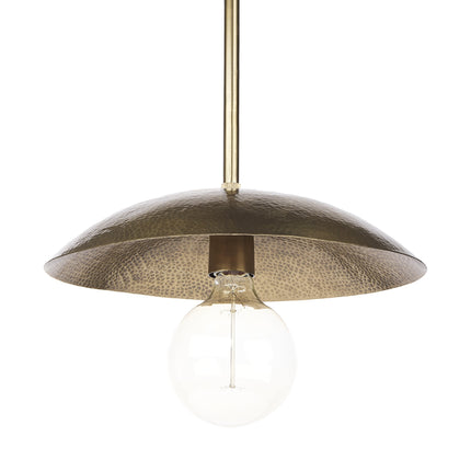 Hammered Gold Metal Hanging Pendant Light Industrial Style Home Decor > Lighting > Ceiling Lights > Pendant Lights TriadCommerceInc