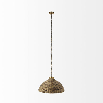 Wicker Domed Hanging Pendant Light Home Decor > Lighting > Ceiling Lights > Pendant Lights TriadCommerceInc
