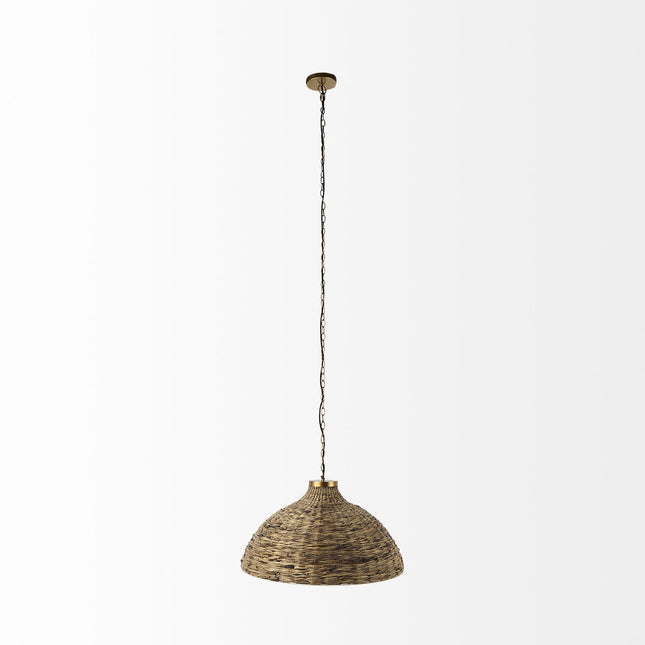 Wicker Domed Hanging Pendant Light Home Decor > Lighting > Ceiling Lights > Pendant Lights TriadCommerceInc