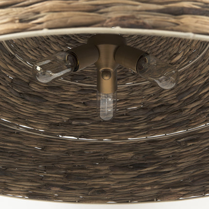Wicker Domed Hanging Pendant Light Home Decor > Lighting > Ceiling Lights > Pendant Lights TriadCommerceInc