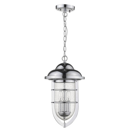 Dylan 3-Light Chrome Nautical Hanging Lantern Home Decor > Lighting > Ceiling Lights > Pendant Lights TriadCommerceInc Default Title